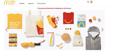 麦当劳跨界服饰 薯条袜子还是汉堡帽，时尚与美食的趣味碰撞